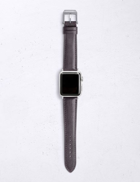 アップルウォッチ用ストラップ パティネアカ-フ ダークブラウン