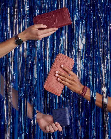 31.01 フレンチプリセ ラウンドジップウォレット ナツメグ