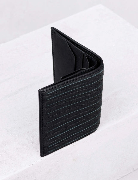 21.22 フレンチプリセ コインケース付きコンパクトウォレット ブラック