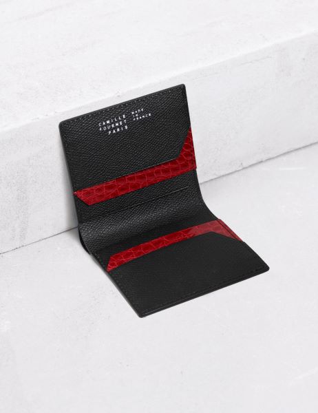 21.25 VERSO コンパクトウォレット レッド