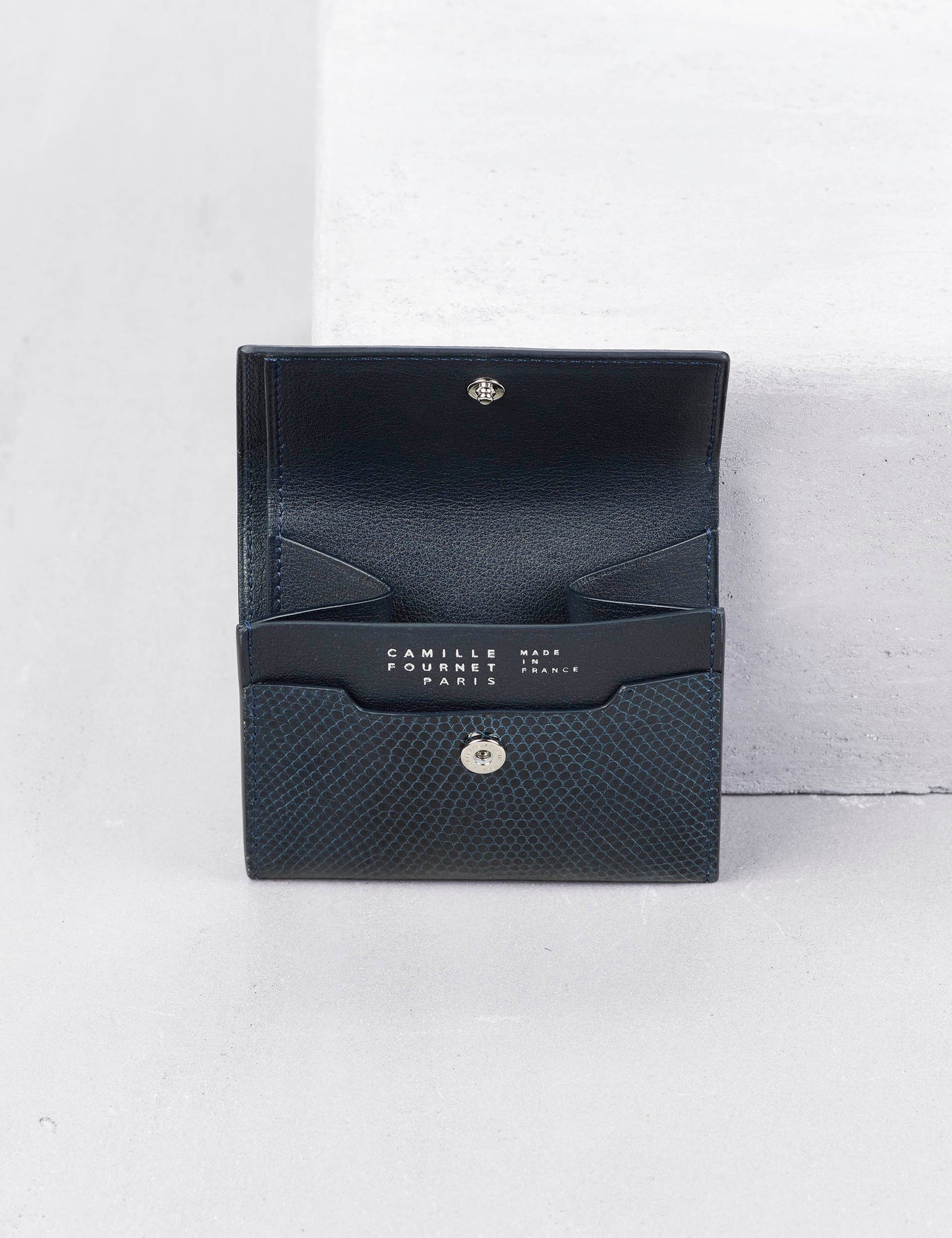 21.02 コインケース リザード マリーン