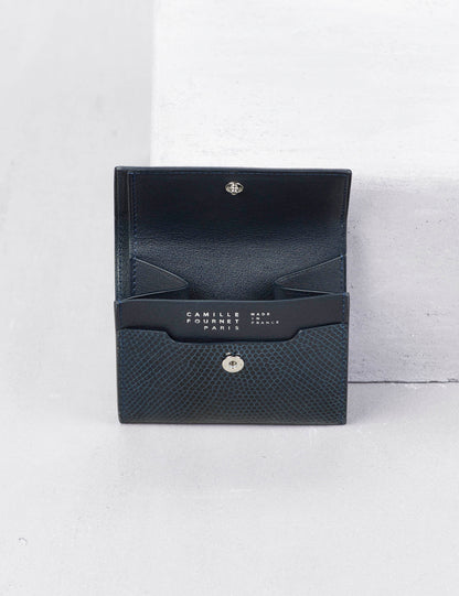 21.02 コインケース リザード マリーン