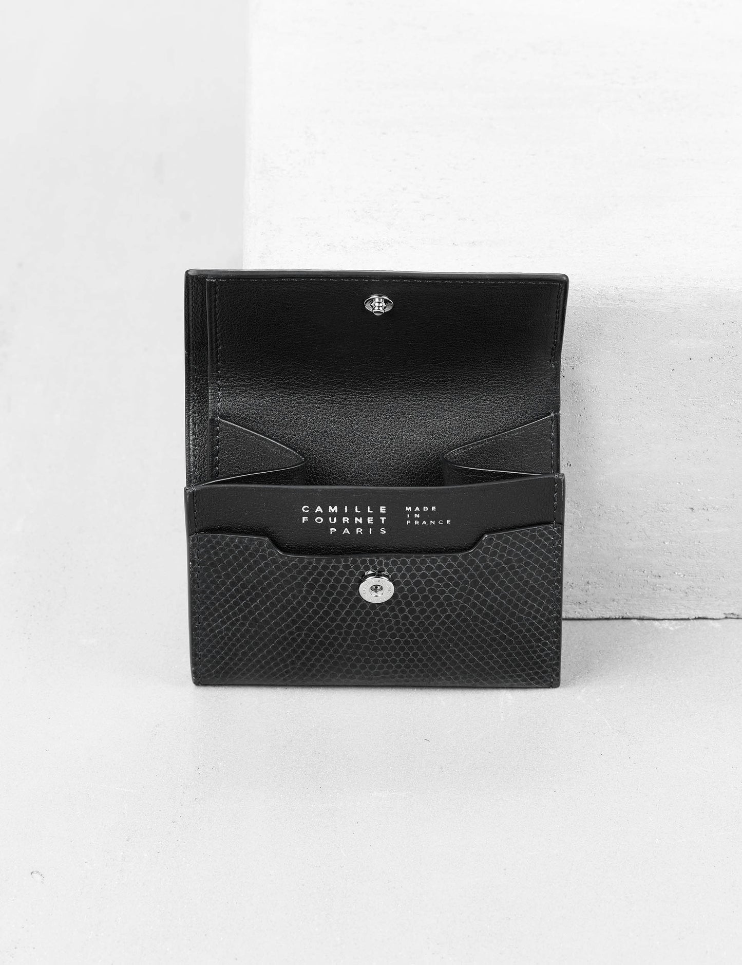 21.02 コインケース リザード ブラック