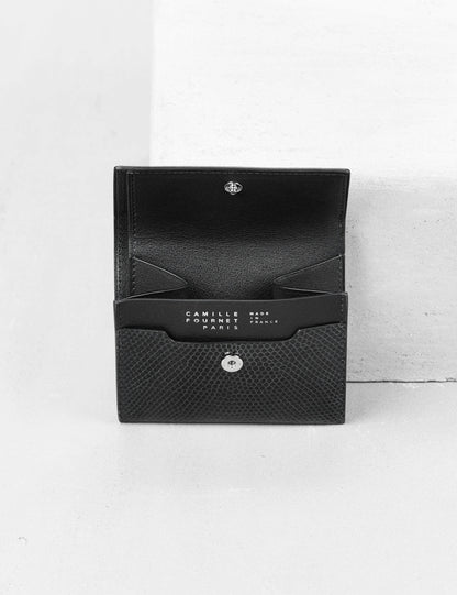 21.02 コインケース リザード ブラック