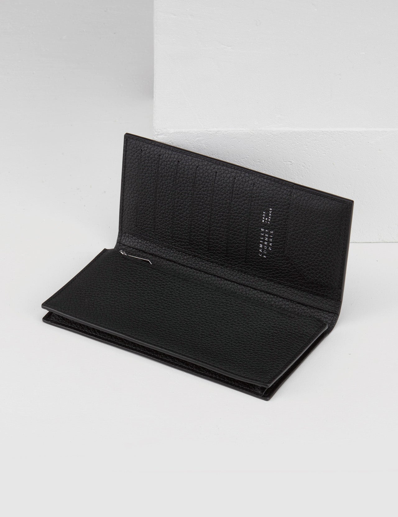 21.03 コインケース付き長財布 アリゲーター ブラック