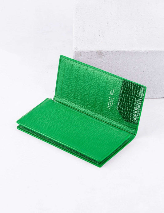 21.03 VERSO コインケース付き長財布 ミントグリーン