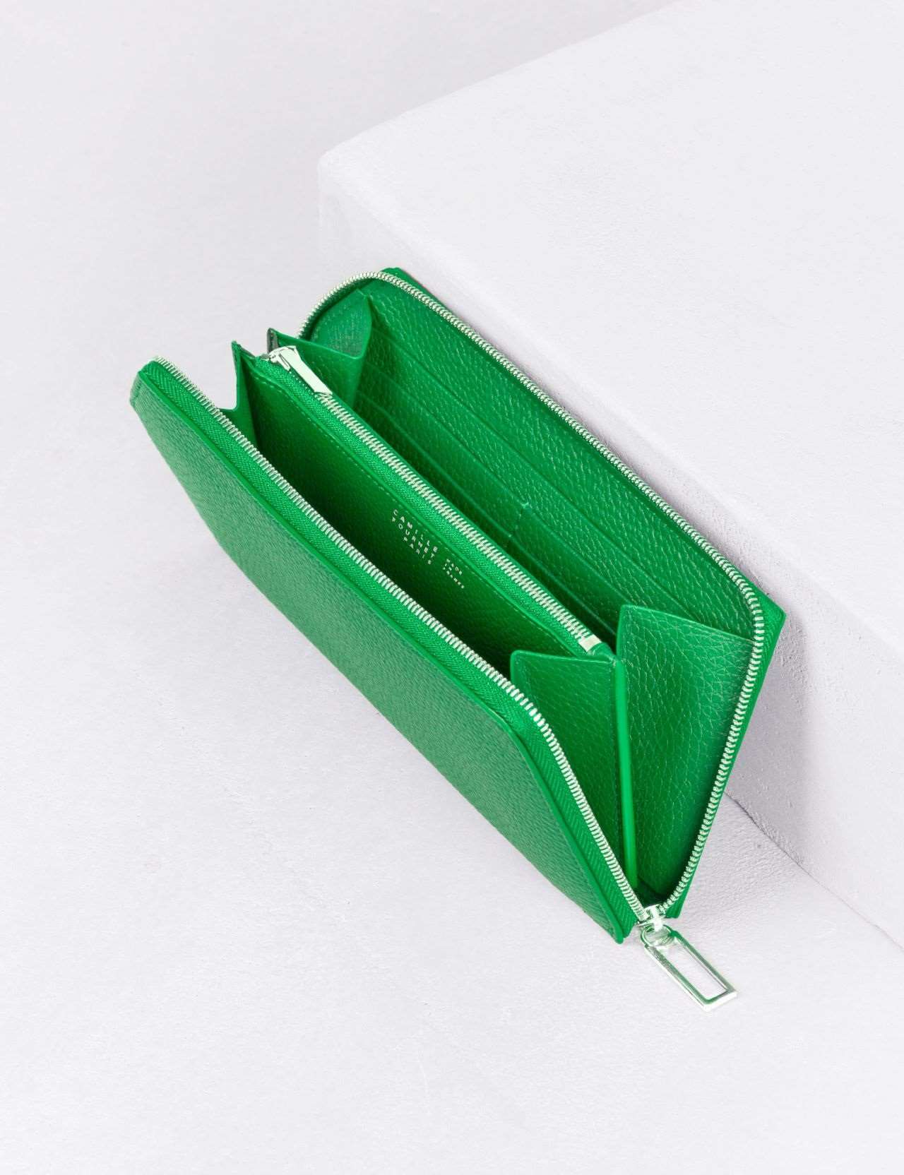 21.07 VERSO ロングジップウォレット ミントグリーン