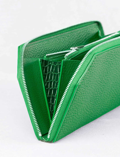 21.07 VERSO ロングジップウォレット ミントグリーン