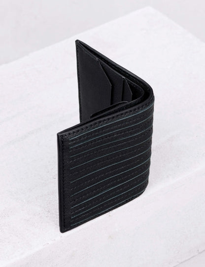 21.22 フレンチプリセ コインケース付きコンパクトウォレット ブラック