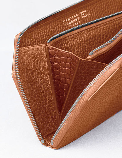 21.07 VERSO ロングジップウォレット タバコ