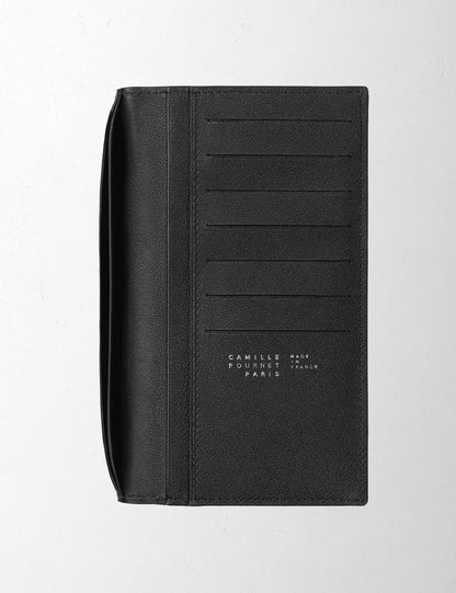 21.24 長財布 (マチなし) 　アリゲーター　ブラック