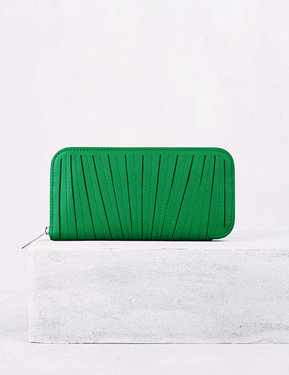 31.01 フレンチプリセ ラウンドジップウォレット ミントグリーン