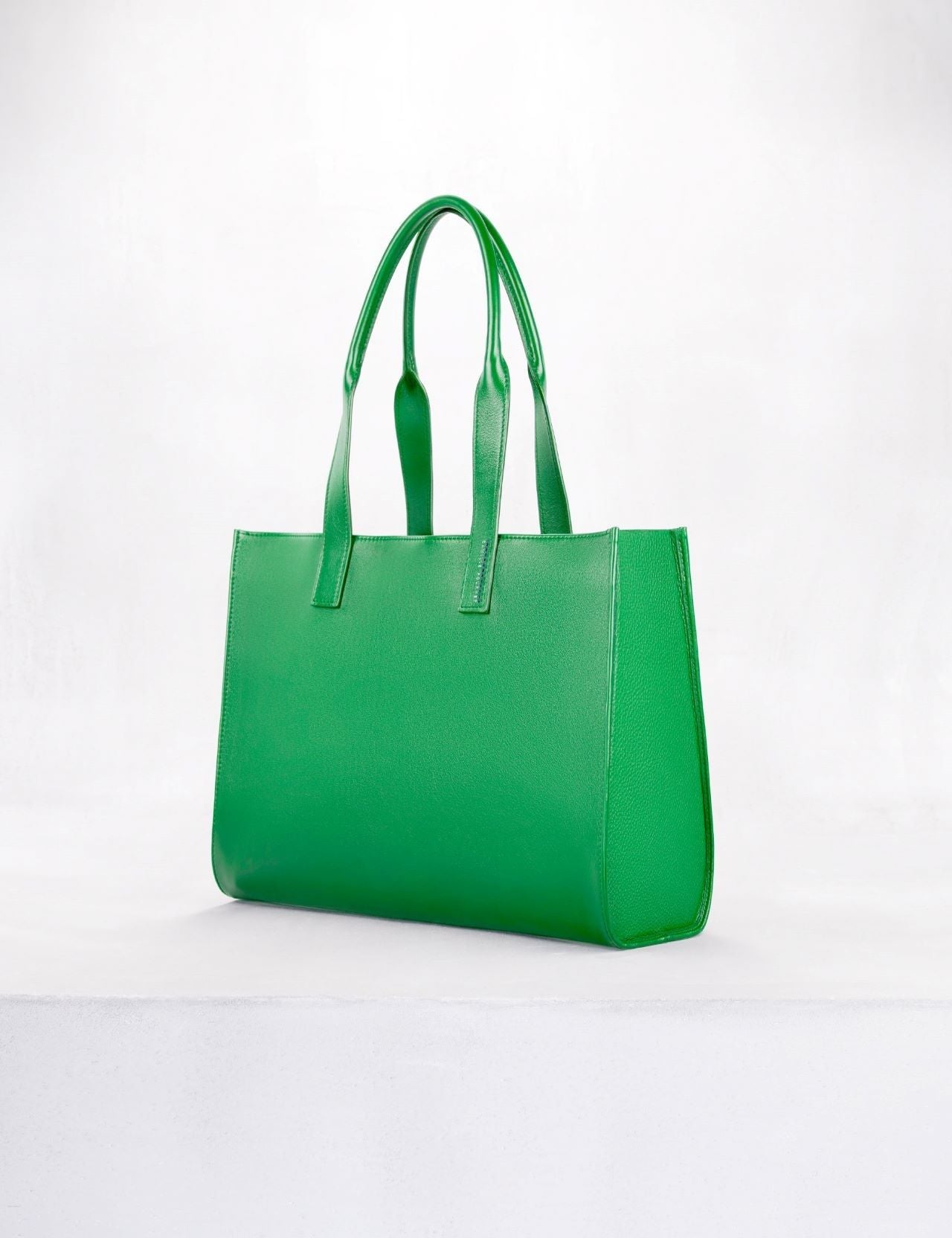 ミディ トート ラージ  ユニ ミントグリーン