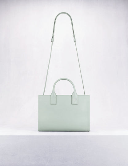 ミディ トート ユニ セージグリーン