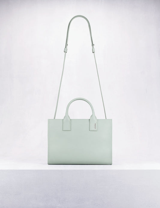 ミディ トート ユニ セージグリーン