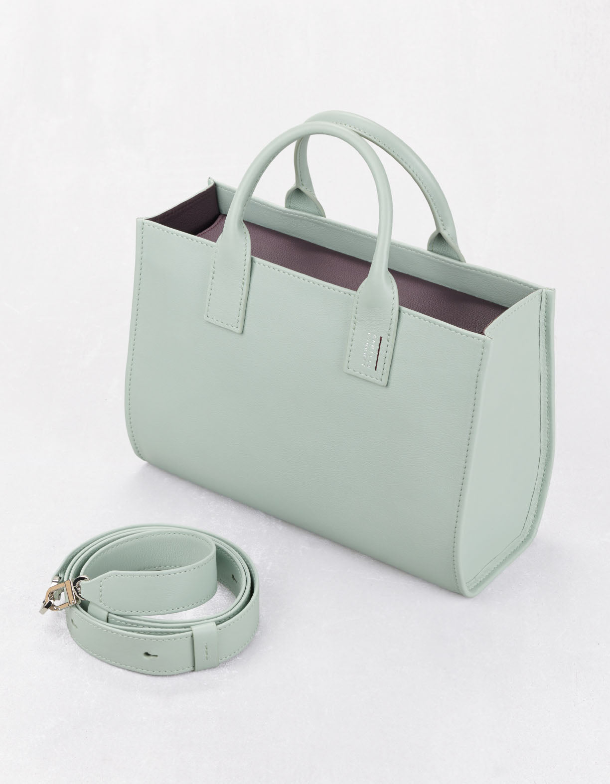 ミディ トート ユニ セージグリーン