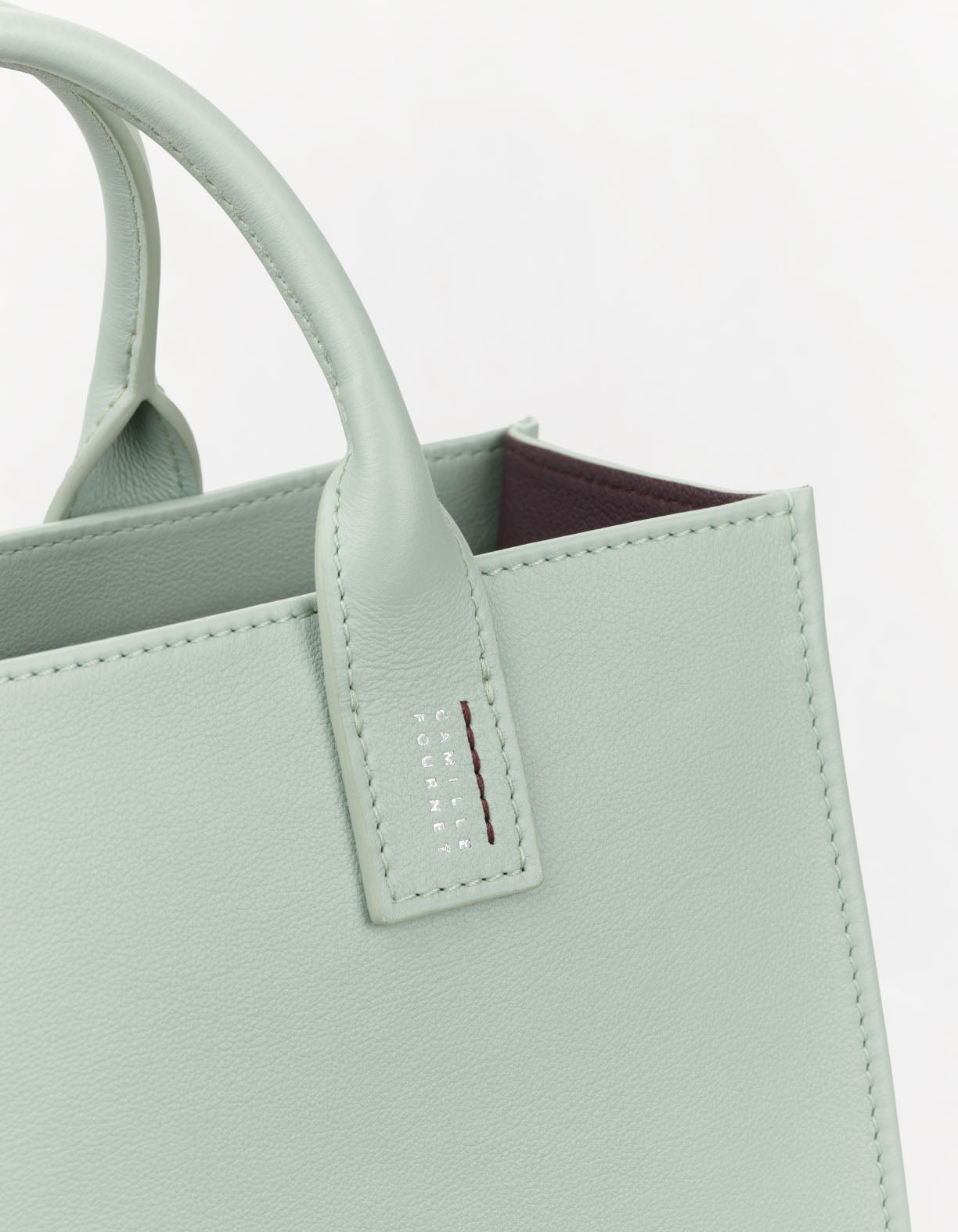 ミディ トート ユニ セージグリーン