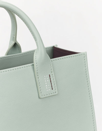 ミディ トート ユニ セージグリーン