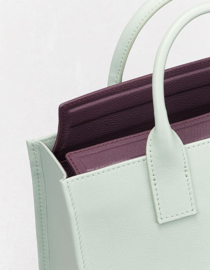 ミディ トート ユニ セージグリーン