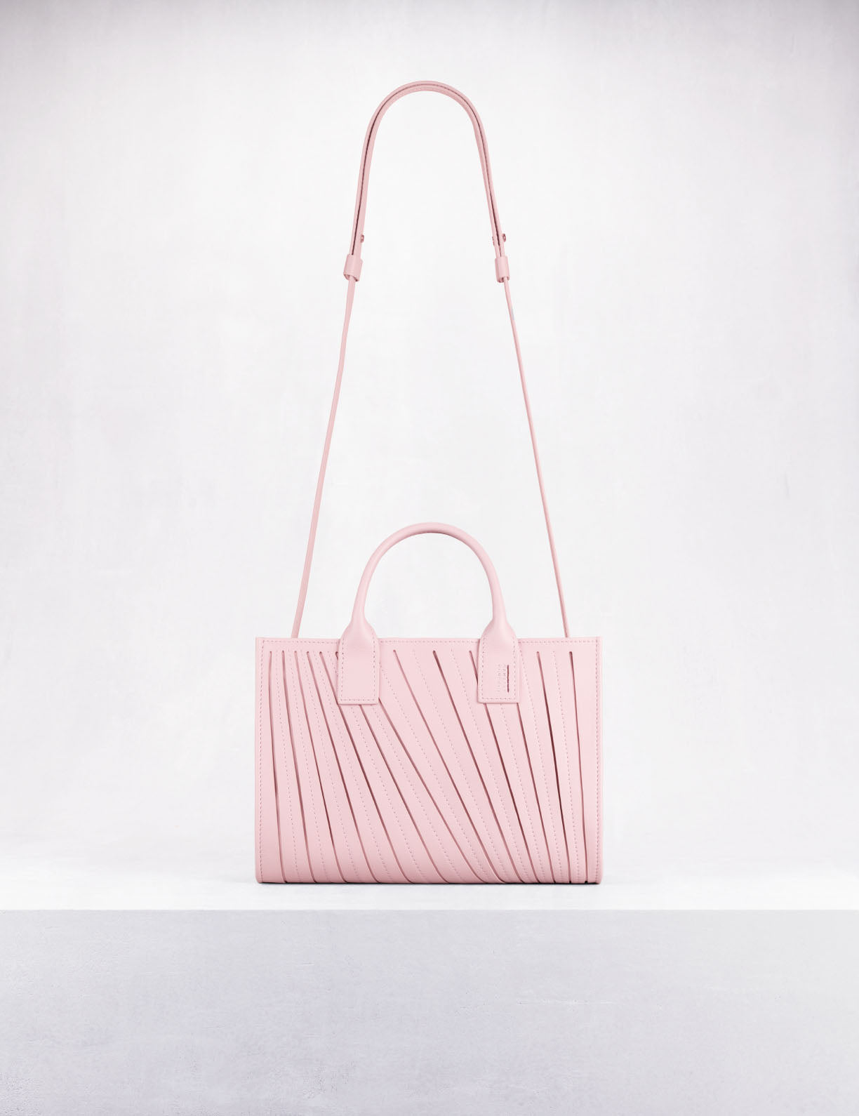 ミディ トート フレンチプリセ ピンク