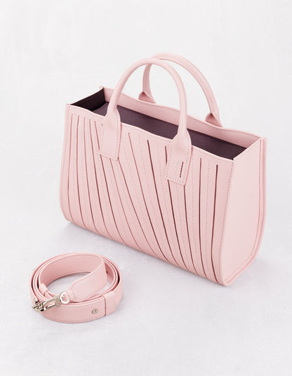 ミディ トート フレンチプリセ ピンク