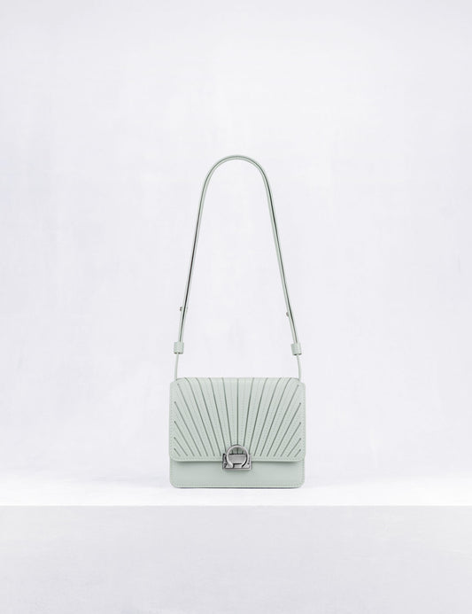 シグネチャー バッグ ミニ フレンチプリセ セージグリーン