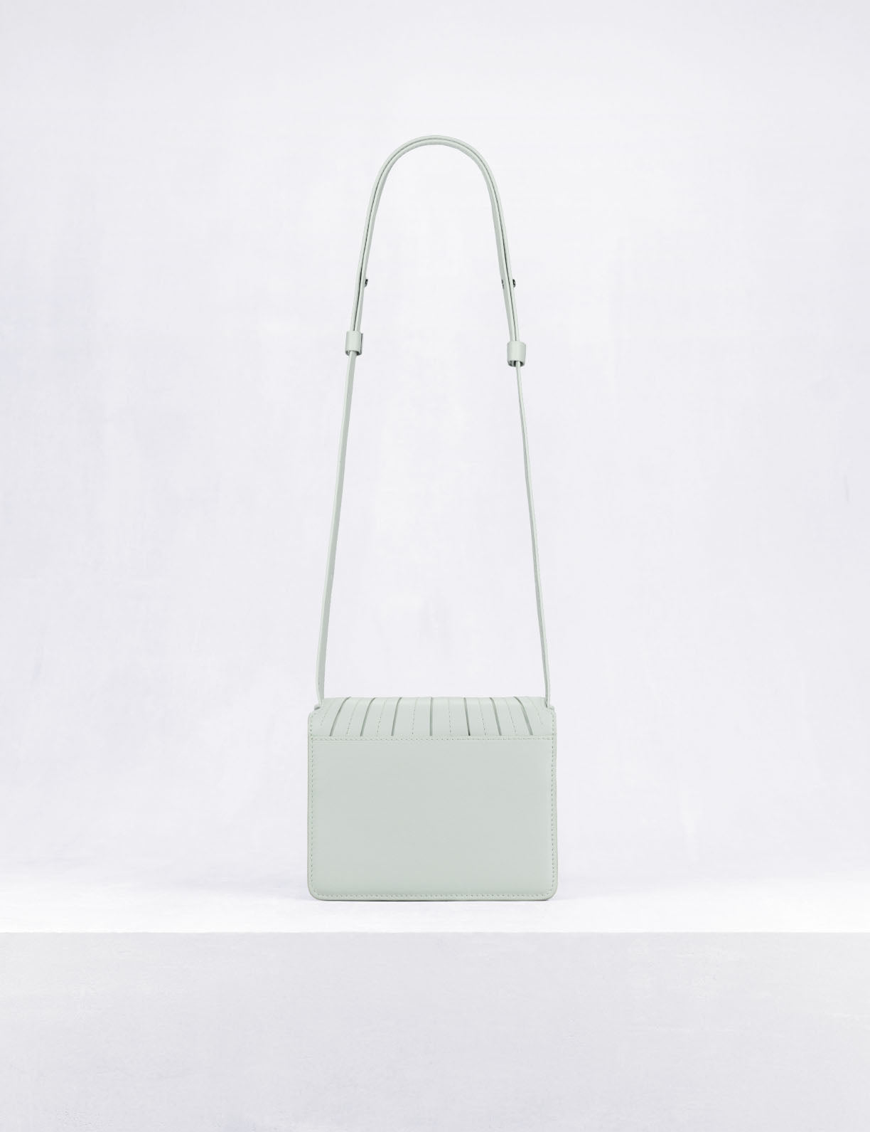 シグネチャー バッグ ミニ フレンチプリセ セージグリーン