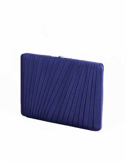 クロノ パソコンケース 13インチ フレンチプリセ インディゴブルー